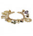 Bracelet Length: 18 cm / Yellow / 750‰ Gold Gold Charms Bracelet 58 Facettes 210107R
