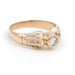 Ring 55 Ring Yellow gold Diamond 58 Facettes 1670280CN