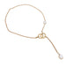 Necklace Pomellato necklace, "Nudo", pink gold, diamonds, white mother-of-pearl, white topaz. 58 Facettes 32762