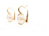 POMELLATO veleno 18k gold & white quartz earrings 58 Facettes 254716