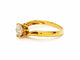 Bague 56 Bague Or jaune Diamant 58 Facettes 06347CD