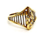 Ring 46 Ring Yellow gold Diamond 58 Facettes 1161975CD