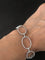 Bracelet Bracelet maillons ovales en diamant 58 Facettes