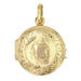 Pendentif Médaillon ancien en or jaune ciselé 58 Facettes 21-809