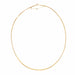 Yellow Gold Chain Necklace 58 Facettes 63500244