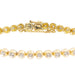 Yellow Gold Diamond Line Bracelet Bracelet 58 Facettes 2328940CN