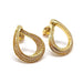 Yellow gold diamond earrings 58 Facettes