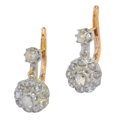 Boucles d'oreilles Boucles d'oreilles diamant pendantes vintage 58 Facettes 23111-0113