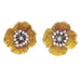 Boucheron earrings - Rosehip, enamel and diamond earrings. 58 Facettes 32505