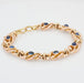 Bracelet Antique rose gold bracelet and cabochon sapphires 58 Facettes 22-076