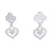 Earrings OJ Perrin earrings, "Legends", white gold. 58 Facettes 32890