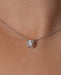 Necklace DINH VAN Necklace Cube Necklace in 750/1000 White Gold 58 Facettes 61832-57711