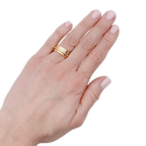 Bague 50 Bague Dinh Van, "Ariane", or jaune. 58 Facettes 32609