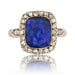 Ring 57 Old black opal and diamond ring 58 Facettes 23-312