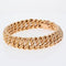 Bracelet Bracelet gourmette en or rose ancienne 58 Facettes 22-167