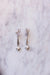 Boucles d'oreilles Longues boucles d'oreilles vintage, or blanc et diamants 58 Facettes