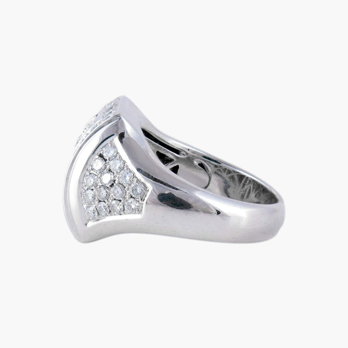 Bague 53.5 Bague diamants 58 Facettes P4L2