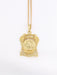 Art Nouveau Medal Pendant Before your eyes, live and grow 58 Facettes 803