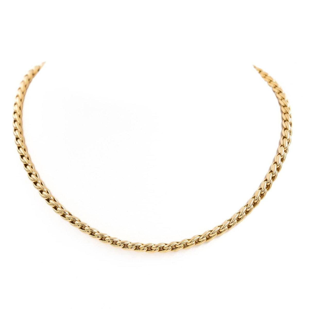 Chaîne En Or 9 Carats Trace à Facettes - Longueur Réglable 16 à 22 Pouces - Marque Jewellerybox, Neuve Avec étiquettes