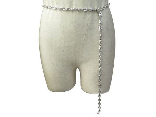 Collier rare collier HERMES sautoir chaine d'ancre 120cm 307gr ceinture argent 58 Facettes 253897