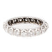 Bague 51 Bague Alliance Or blanc Diamant 58 Facettes 2284199CN