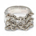 Ring Silver ring from the house of Hermès 58 Facettes