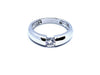 Bague 49 Bague Solitaire Or blanc Diamant 58 Facettes 876345CD