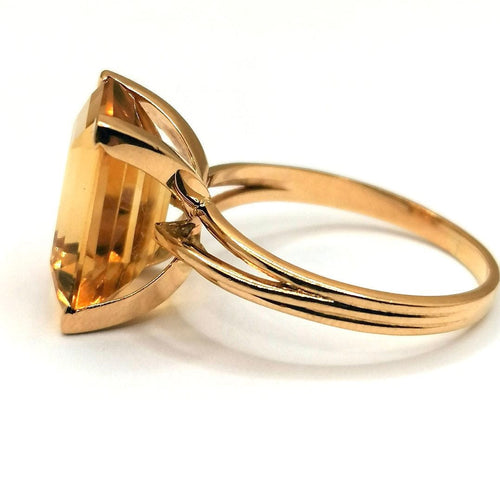 Bague 61 Bague Citrine 58 Facettes 2516