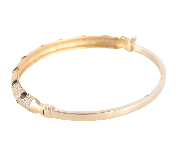 Bracelet BRACELET JONC EMAIL & OR 58 Facettes BO/220089