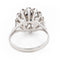 Bague 57 Bague Marguerite Or blanc Saphir 58 Facettes 2283188CN