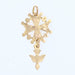 Pendentif Pendentif Saint-Esprit en or rose 58 Facettes CVP24