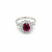 Bague Bague Diamant Rubis 58 Facettes