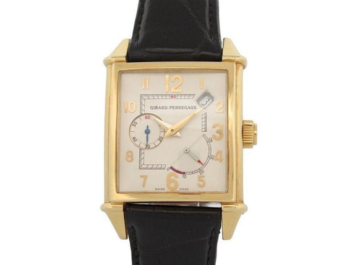 Montre vintage montre GIRARD PERREGAUX vintage 1945 automatique or jaune 18k 58 Facettes 257654