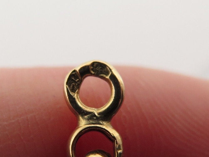 Collier collier POMELLATO pendentif croix chaine maille jaseron or 18k 58 Facettes 258004