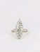 Ring Marquise ring White gold Diamonds 58 Facettes J183