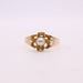 Ring Marguerite Ring, yellow gold, pearl 58 Facettes