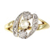 Bague 52 Bague diamant et perle 58 Facettes 14009-0037