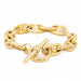 Bracelet Navy mesh bracelet Yellow gold 58 Facettes 2167842CN