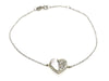 Bracelet Heart Bracelet White Gold Diamond 58 Facettes 1641612CN