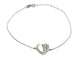 Bracelet Bracelet Coeur Or blanc Diamant 58 Facettes 1641612CN
