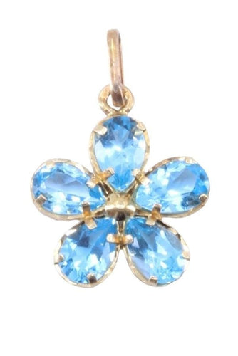 Pendentif PENDENTIF FLEUR TOPAZE 58 Facettes 073411