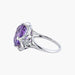 Ring 53 Amethyst Ring 58 Facettes