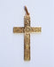 Pendentif Croix pendentif en or jaune filigrané 58 Facettes 484