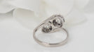 Ring Bague Toi & Moi white gold and diamonds 58 Facettes 31194