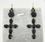 Boucles d'oreilles Dolce & Gabbana - Boucles Devotion Saphirs Jais 58 Facettes