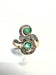 Ring Ring in yellow gold, emerald 58 Facettes Q748A(806)