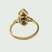 Ring Early 1900th century ring (18) in XNUMX kt gold with diamonds and rubies 58 Facettes Q991A