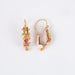 Pair of “lighter” pendant earrings, 19th century 58 Facettes