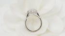 Bague 55.5 Bague Or blanc Diamants 58 Facettes 32463