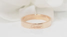 Ring 60 CARTIER - Alliance "C" Pink gold 58 Facettes 32517